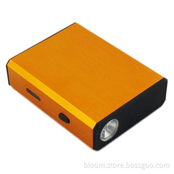 5,200mAh Power Bank for iPhone, iPad, Samsung Galaxy S4, HTC, Blackberry, Nokia and PSP, Metal CaseNew